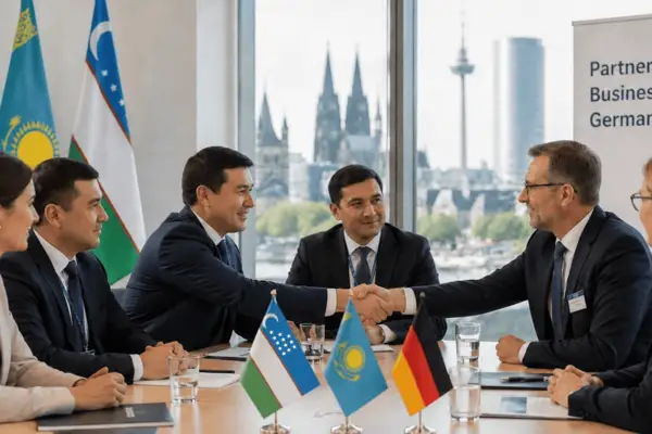 Unternehmensdelegation aus Kasachstan und Usbekistan in Deutschland Unternehmensdelegation aus Kasachstan und Usbekistan in Deutschland